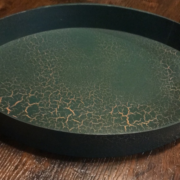 Gerald Henn-Vintage Stoneware Serving Plater w/tray-EUC - Picture 6 of 8